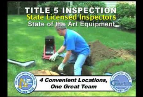 Title V Septic Inspection in Massachusetts
